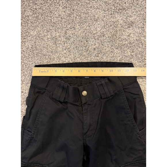 5.11 Tactical Series Cargo Pants Womens Size 2 Regular Black Regular EMT - Picture 4 of 9